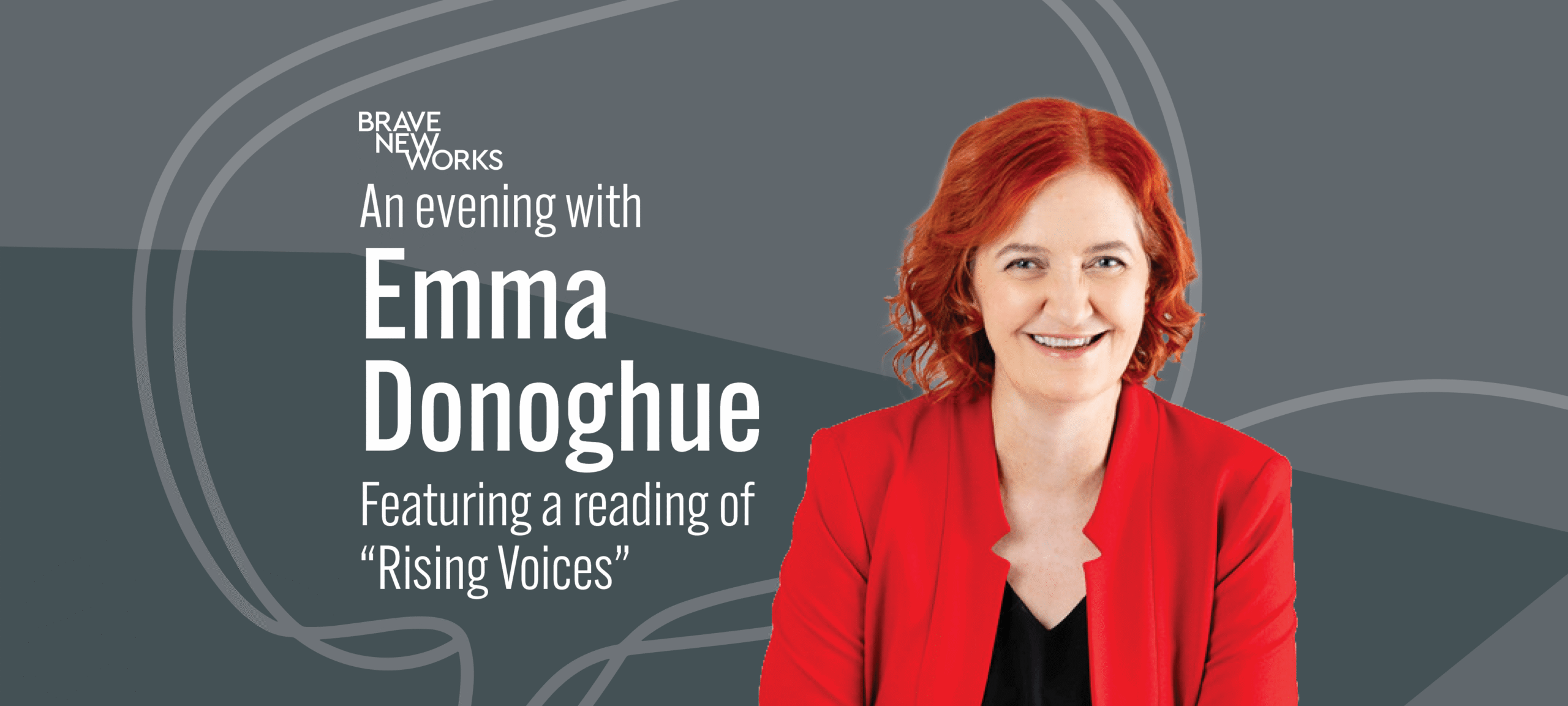 AN EVENING WITH EMMA DONOGHUE
